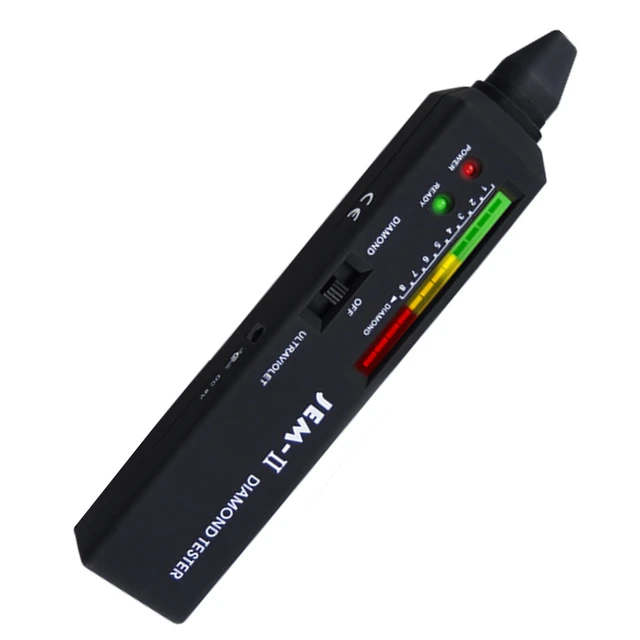 JEM-II Diamond Tester with Ultraviolet (UV) Light Portable Gem