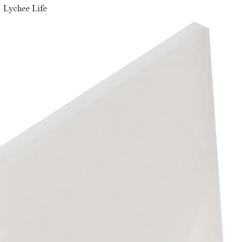 Lychee Life ПВХ белая разделочная доска резиновый молоток коврик кожевенное ремесло инструменты для резки ШТАМПОВКИ