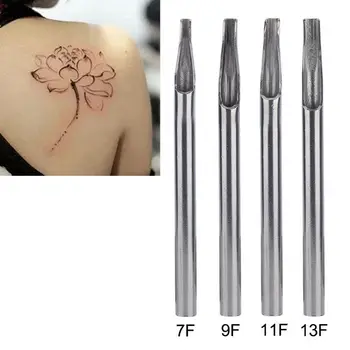 

4pcs Disposable Tattoo Tube Black Tattoo Nozzle Tip For Long Needles Tattoo Needle Cartridge Tattoo Needles