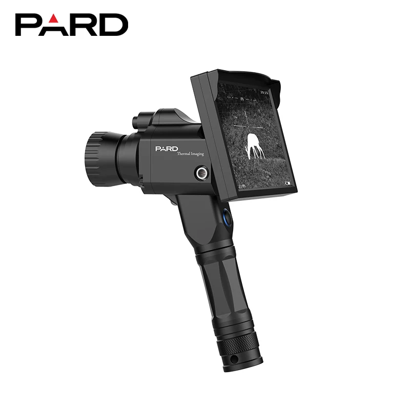 Ручной тепловизор для охоты PARD G19 Монокуляр с лазерной указкой фонарь на открытом