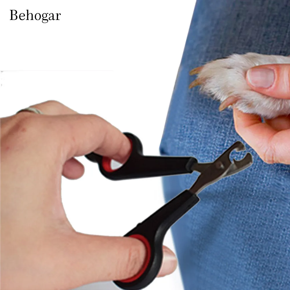 Behogar 1PC Pet Nail Claw Grooming Scissors Clippers For Dog Cat Bird