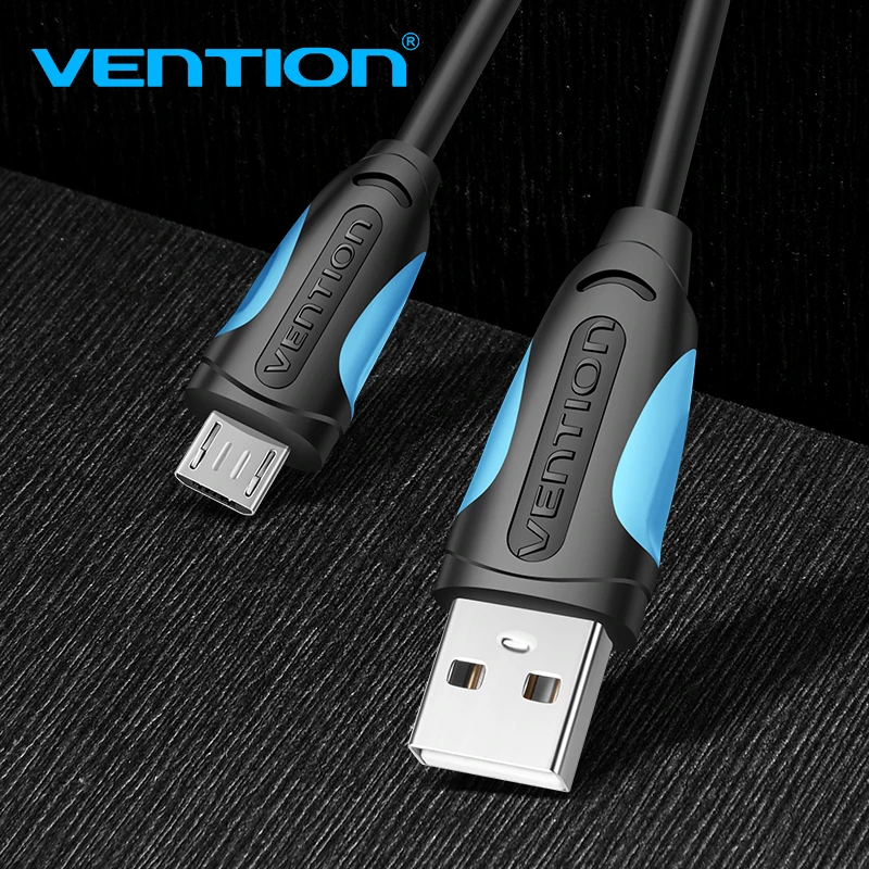 Vention المصغّر usb كابل شاحن مزامنة بيانات كابل شحن سلك سريع ل شاحن هاتف محمول يعمل بنظام تشغيل أندرويد 3 M 2 M 1 M ل سامسونج HTC Xiaomi سوني