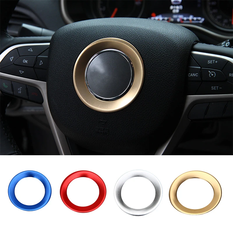 SHINEKA High Quality Aluminium Alloy Steering Wheel Decorative Circle