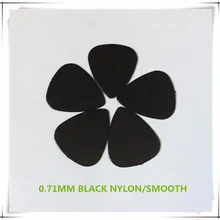 Профессиональные выбор производителя, черные нейлоновые медиаторы для гитары, черные медиаторы для гитар с гарантией качества