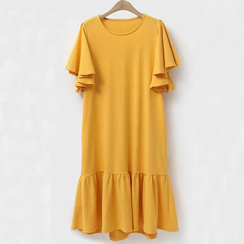 Летнее женское платье 5XL 6XL 7XL 8XL большой размер объем груди 129 см для женщин 3 вида