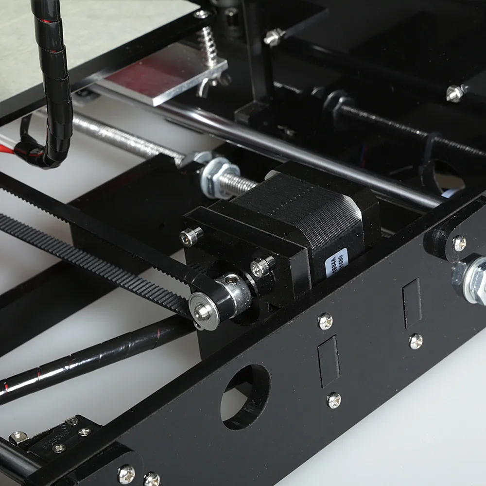 Kopen Anet A6 Desktop 3D Printer Kit Big Size Hoge Precisie Reprap Prusa i3 DIY 3D Printer Aluminium Broeinest Gift Filament 16G Sd kaart
