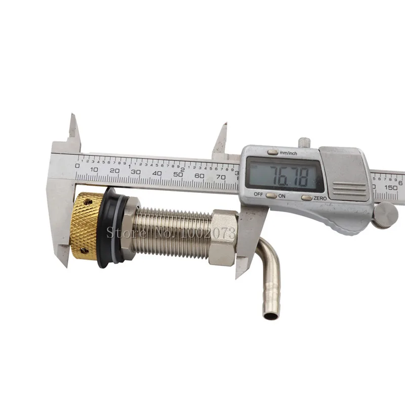 SS Golden Plating G58 Beer Faucet Adjustable Beer Heads Faucet Flow Control Switch Shank Homebrew Keg Tap Dispenser  (8)