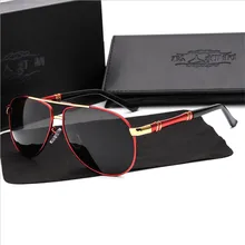 Качественные мужские солнцезащитные очки, поляризованные очки, модные яркие линзы, мужские дизайнерские солнцезащитные очки по рецепту