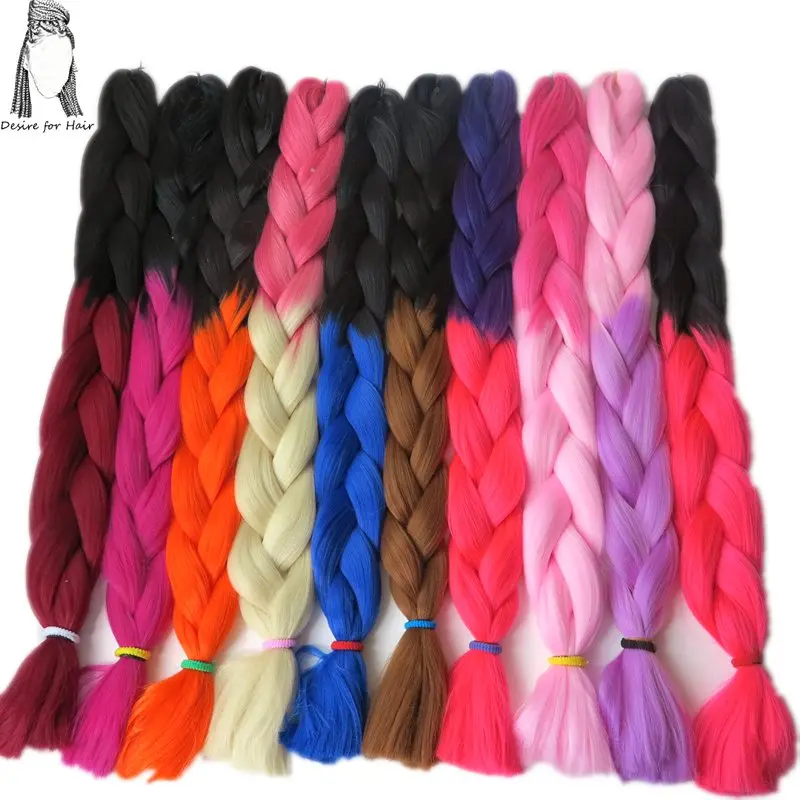 polegada 165g ombre dois tons 3 tom