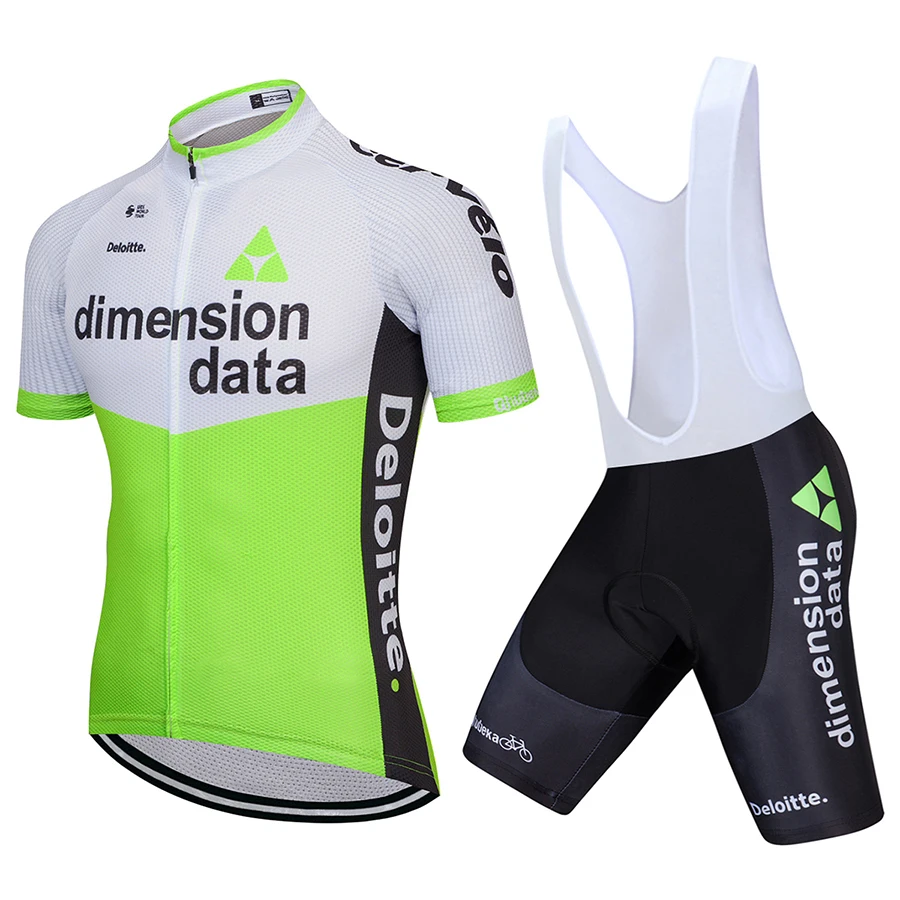 

New DATA TEAM cycling jersey 9D gel pad bike shorts set MTB Ropa Ciclismo sobycle mens summer bicycling Maillot wear