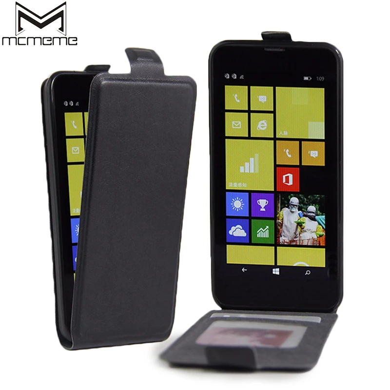 

Fashion Phone Case For Nokia Lumia 630 Magnetic Buckle Vertical Flip Leather Cover Bag Cases For Nokia Lumia 630 With Card Slot