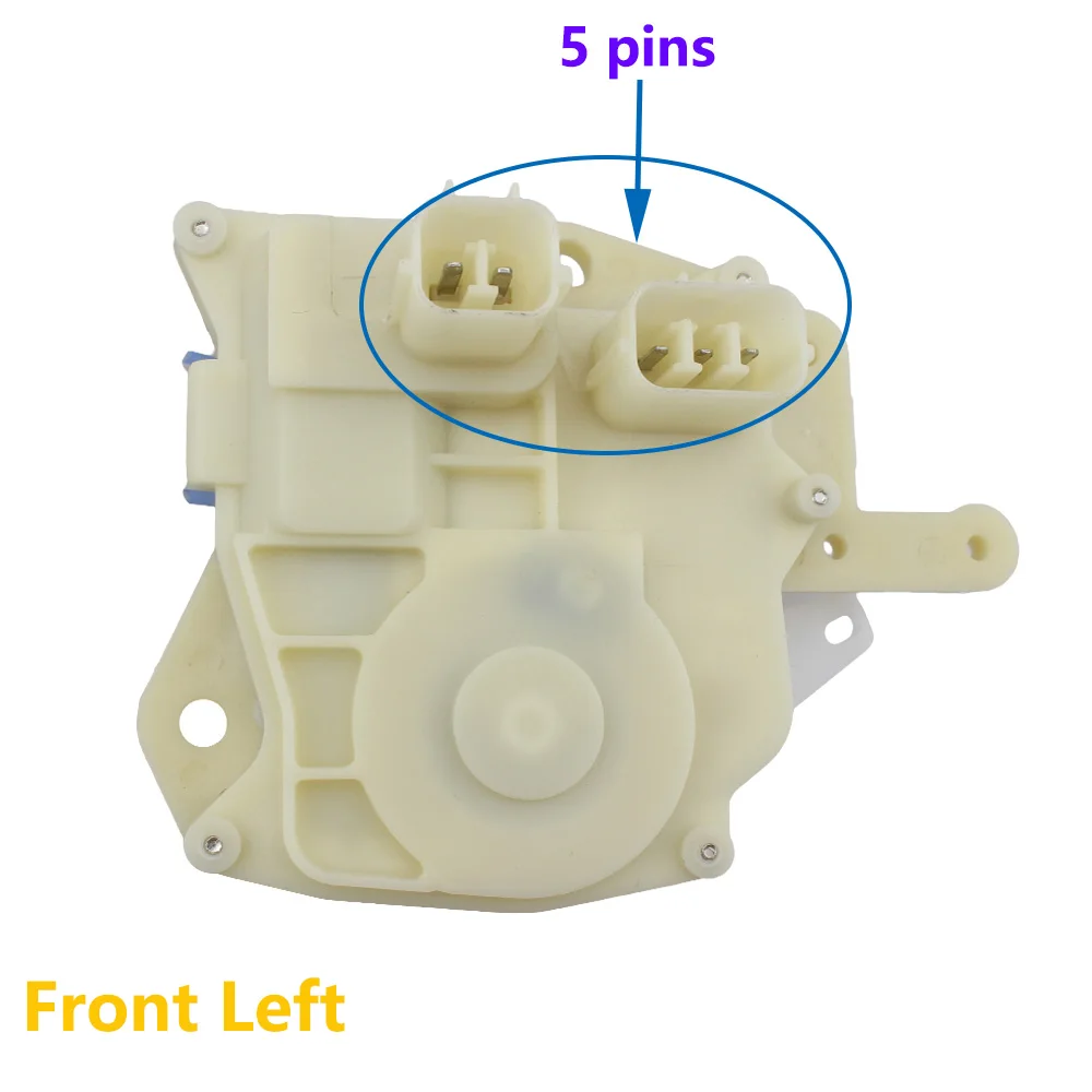Привод дверного замка передняя/задняя/правая/левая сторона для Honda Civic Accord Odyssey S2000 Insight CRV Acura 72115S5AA01 72115-S5A-003 - Цвет: Front Left