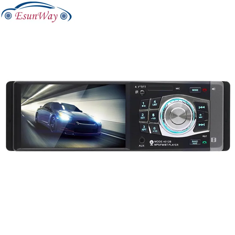 

4.1" 4012B Car Stereo Audio MP5 Player Bluetooth Rear View Camera MP5 Player Single Spindle MP3 Player Radio U Disk with Camera