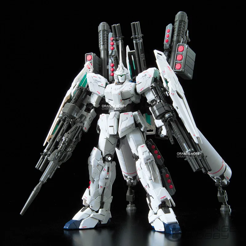 Bandai RG 30 1/144 полный панцири единорог Gundam мобильный костюм RX-0 Сборная модель наборы