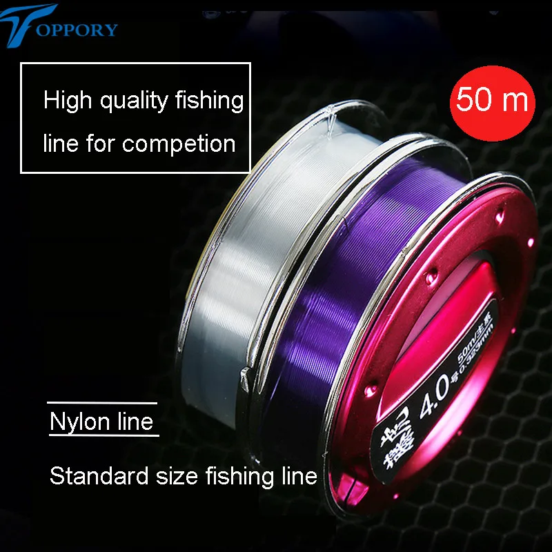 

Toppory High Quality Nylon Fishing Line For Hera Herabuana Fishing Taiwan Fishing Main Line Hook Line 0.4# 0.6# 0.8# 1.0#-3.0#