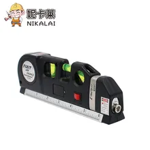 Точный лазерный уровень горизонтальный вертикальный уровень 8FT выравнивание стандартная Метрическая линейка многоцелевой уровень измерения лазерный выравниватель