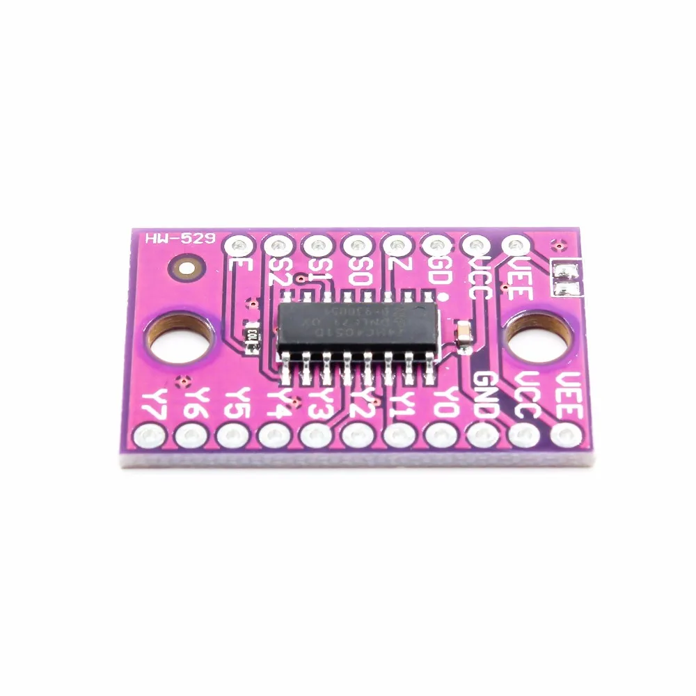 74HC4051 8 канальный Mux CJMCU 4051 аналоговый мультиплексор модуль|Интегральные схемы| |