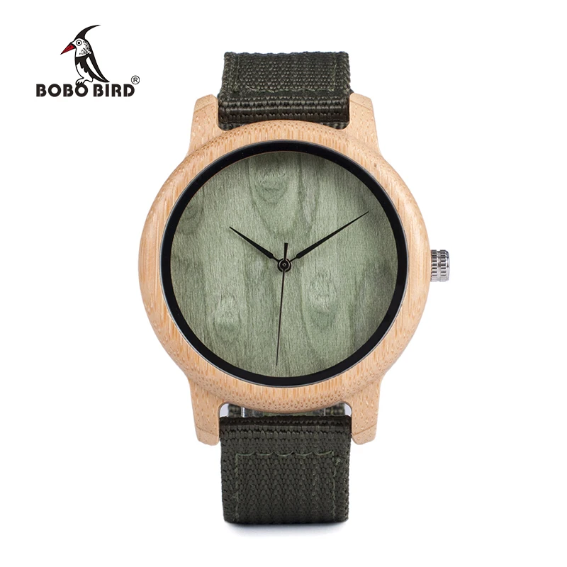 BOBO BIRD WD11D12 деревянные бамбуковые часы для мужчин и женщин брендовые дизайнерские часы Мягкий нейлоновый ремешок коробка подарочная коробка Relogio masculino