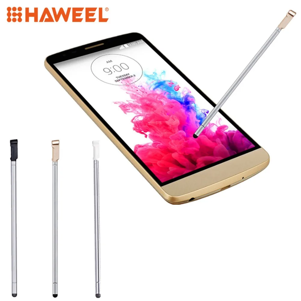 

HAWEEL Touch Stylus S Pen for LG G3 Stylus / D690 Black Gold White 3 Color to Choose