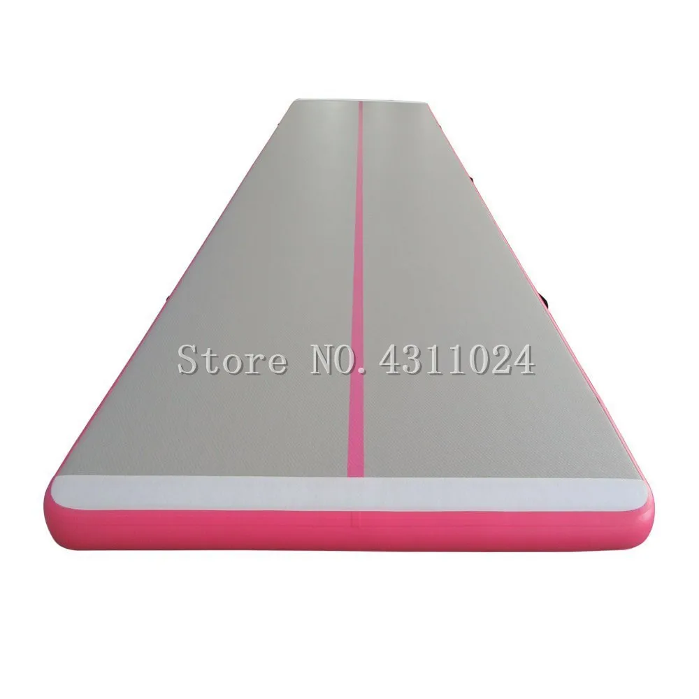 

Inflatable Air Track 16.4inches 3.3inches PinkThick Gymnastics Tumbling Mats for Kit Inflatable Gym Air Mat Gymnastics Equipment