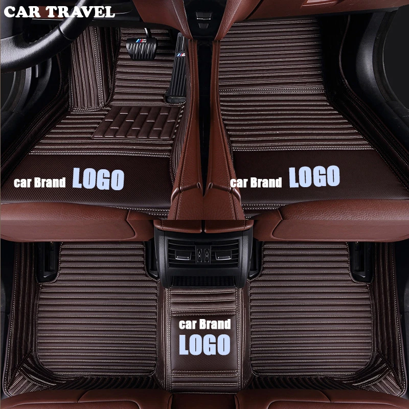 CAR TRAVEL custom car floor mats for HONDA LOGO HONDA Accord FIT Crosstour CR-V UR-V XR-V CRZ INSPIRE Civic Odyssey JADE auto