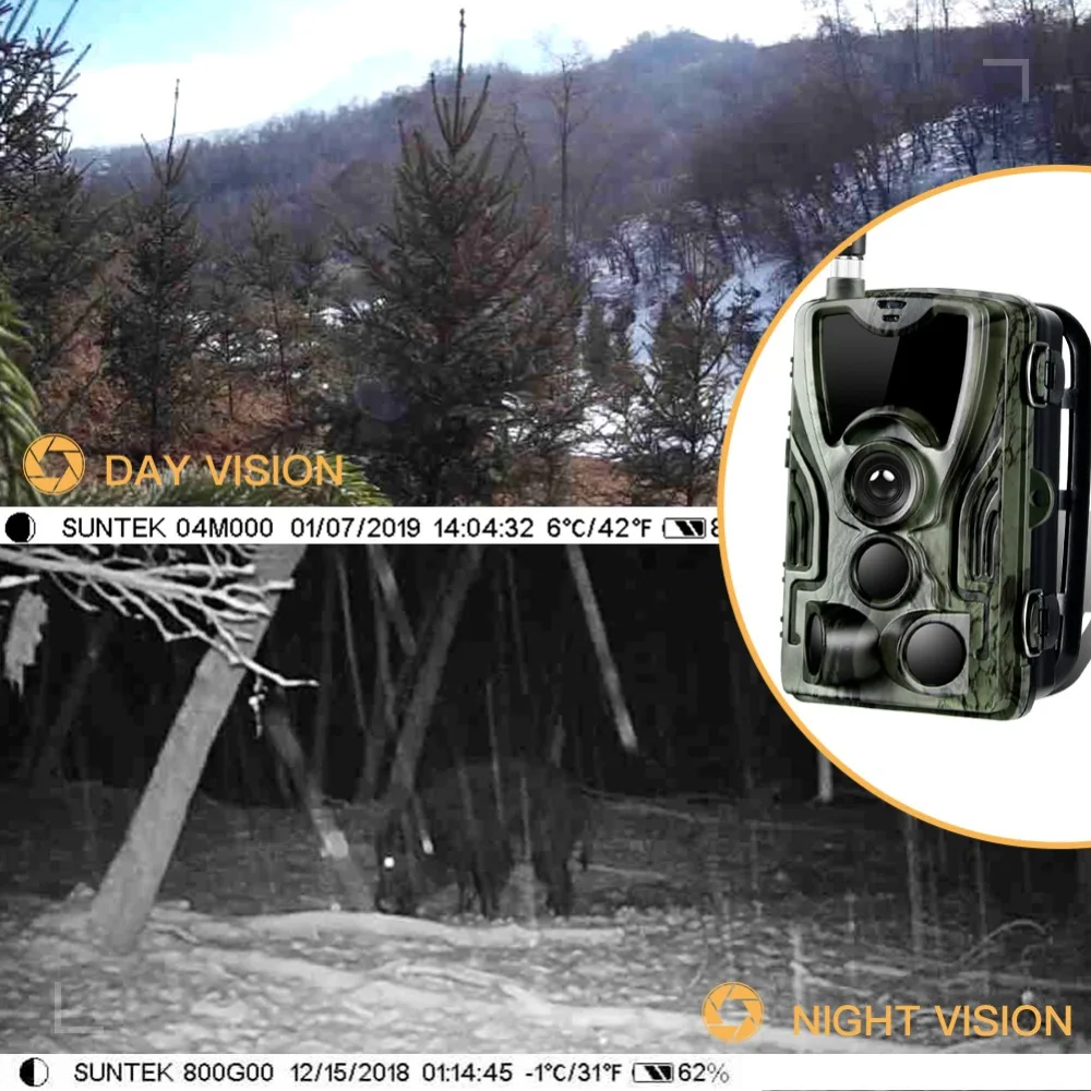 3g Trail camera HC801G охотничья камера 0,3 S время запуска MMS 16MP 1080 P инфракрасная фотоловушка камеры наблюдения дикой природы caccia