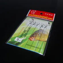 25 шт. Рыбалка Рыба Строка крюк линия взрыв колючей крюк 6#-10