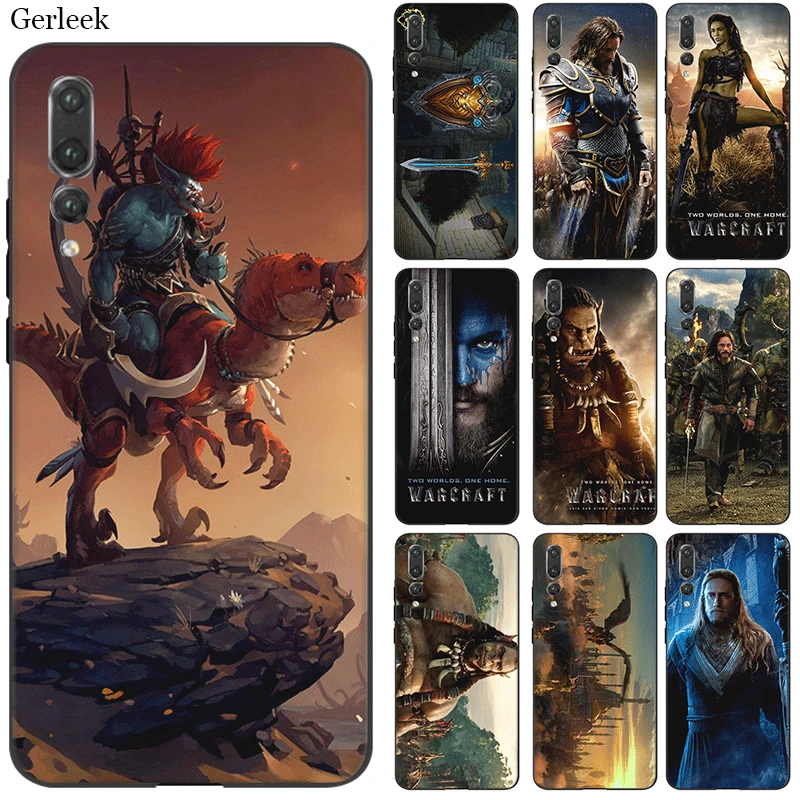 

Gerleek Cell Phone Case Tpu For Honor 7A Pro 7C 8 8X 8C 9 Note 10 Lite Cover World Of Warcraft Shell