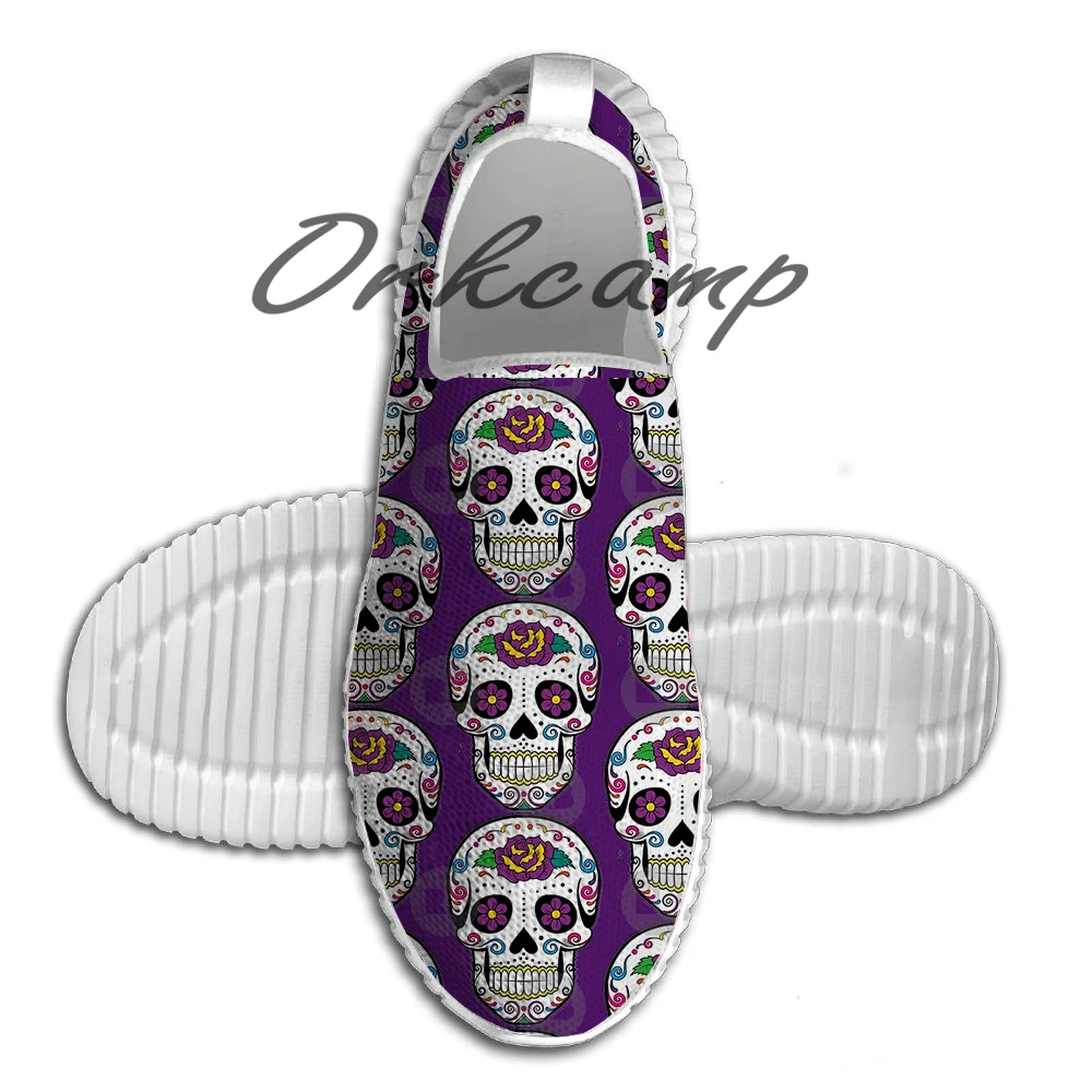 

Sugar Skull Running Shoes Walking Shoes Summer Comfortable light weight Jogging Yoga shoes