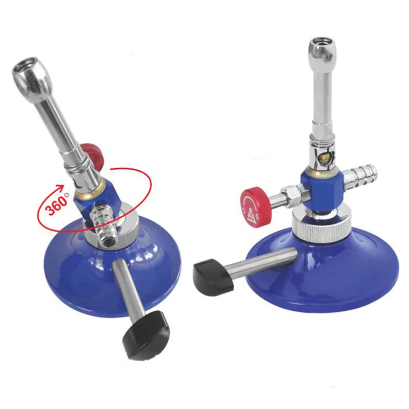 

Single tube gas lighter dental lab equipment rotatable type Bunsen burner