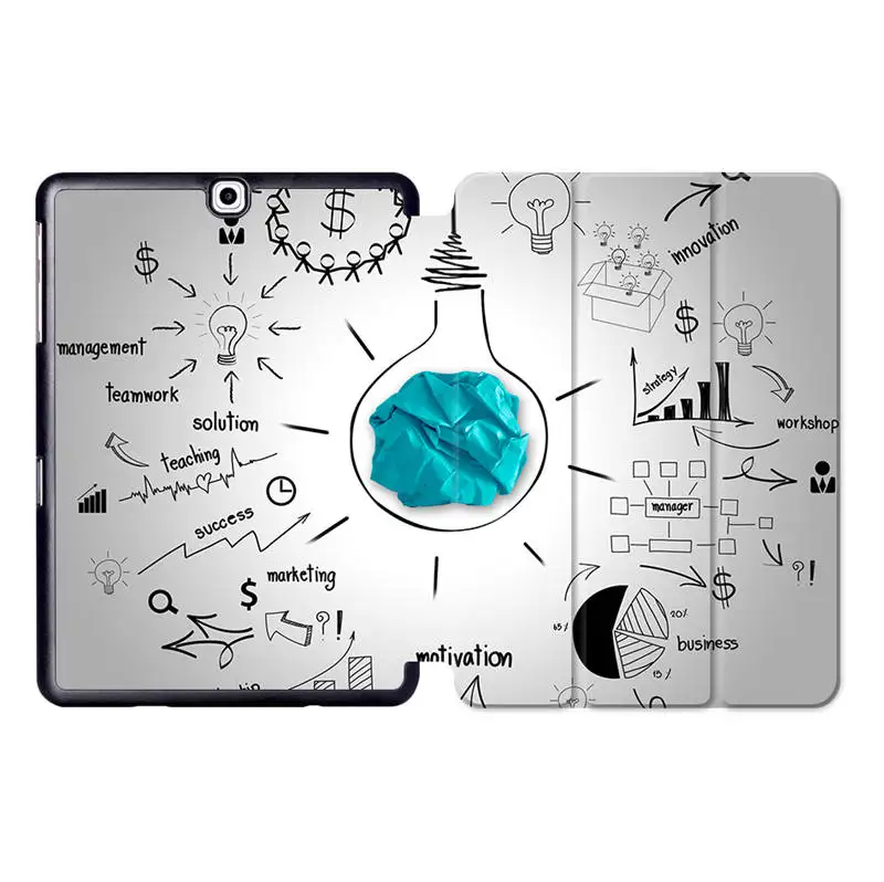 MTT для samsung Galaxy Tab S2, 9,7 дюймов, чехол для планшета, трехслойный, из искусственной кожи, умный чехол, чехол для samsung Tab S2 9,7 '', funda T810 T815 - Цвет: SS16