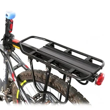 Original US Brand Multipurpose Rear Carrier Rack Stacking Quick Release Seat Shelf Bicycle Load 50Kg Luggage Cycling Accessories