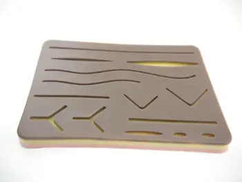 

Dark skin suture model silicone wound shape suture practice educational model