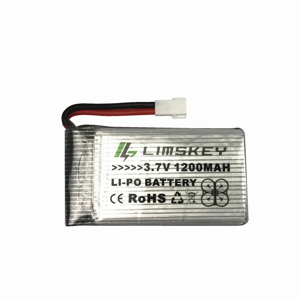 3,7 V 1200 mAH Lipo батарея для дистанционного управления вертолетом Li-po батарея 3,7 V 1200 mAH 25C разряда SM Черные Пробки 903052