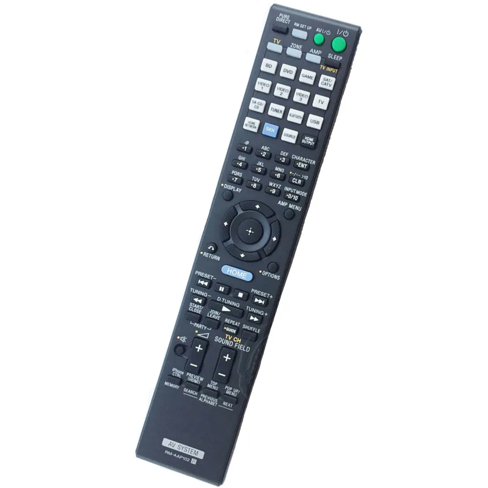 New remote control for sony av system player RM-AAP102 STR-DN1040 controller