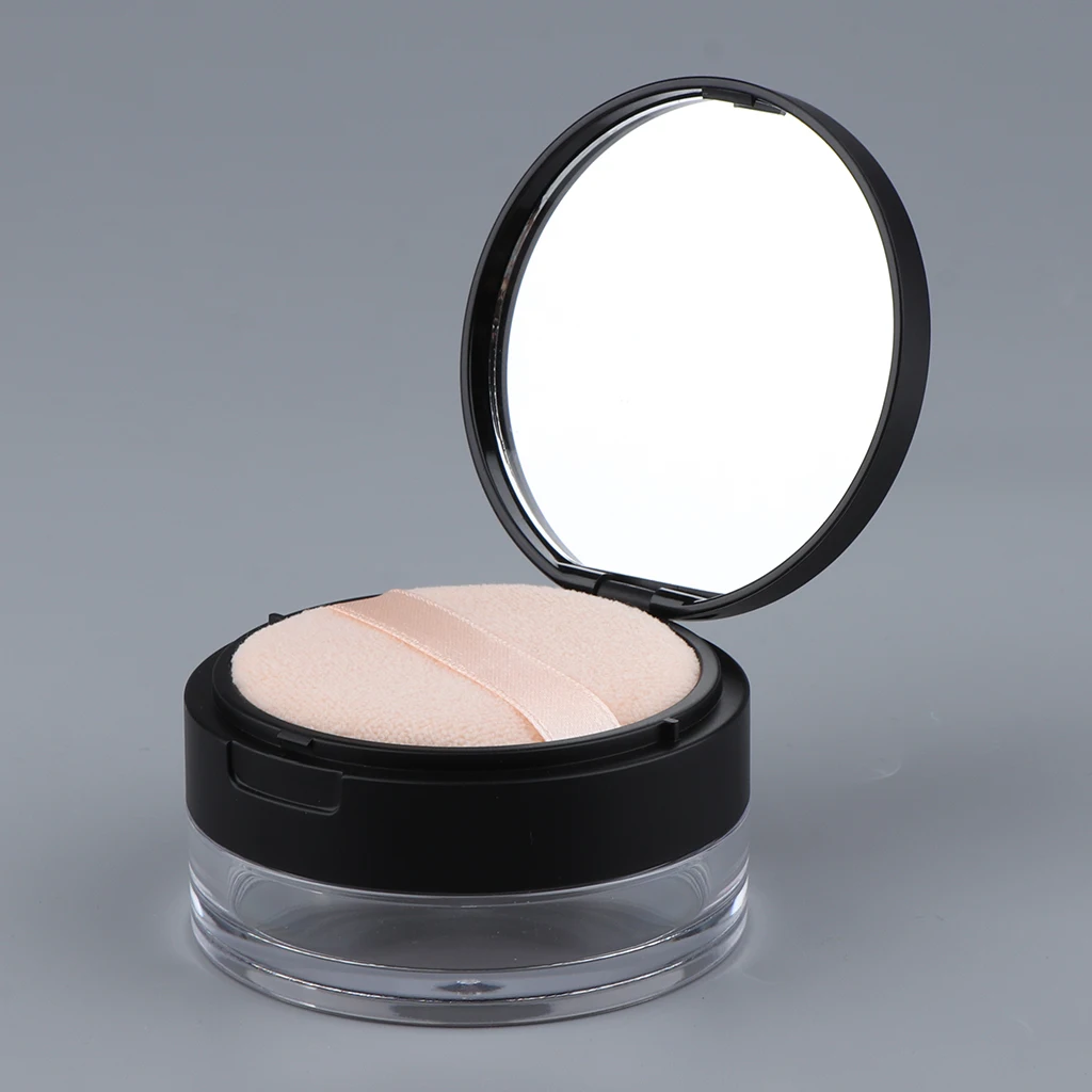 20g Plastic Empty Powder Puff Case Face Loose Powder Blush Makeup Cosmetic Jar Containers With Mesh Sifter