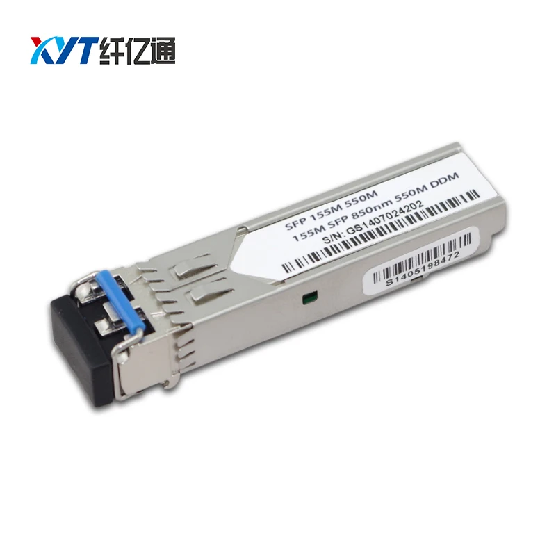 Совместимый переключатель SFP Dual Fiber 850nm мультимодовый 155M оптический трансивер 550m |