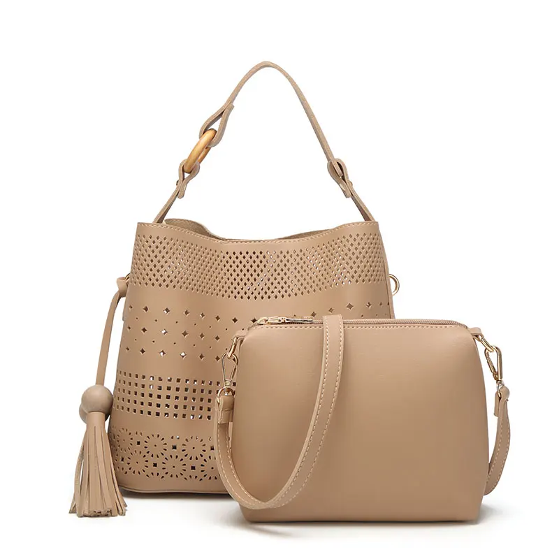 

Women leather shoulder bag Fashion PU Leather Women's handbag ladies hand bags Hollow Out Composite female crossbody bag