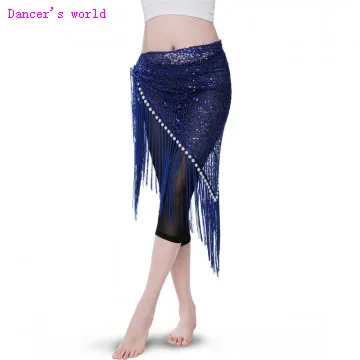 

Wholesale belly dance clothes mesh tassel belly dance hip scarf for women belly dance chain girls belly dance belt