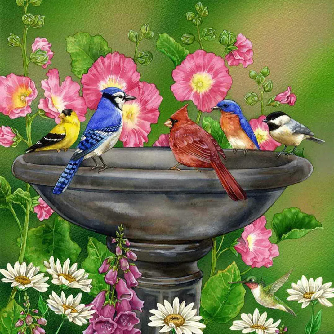 Diamond Painting Hummingbird Bird 5d Diy Mosaic Full Square Round Drill Diamant Of Rhinestone Daimond Embroidery Pictures Sale | Дом и сад