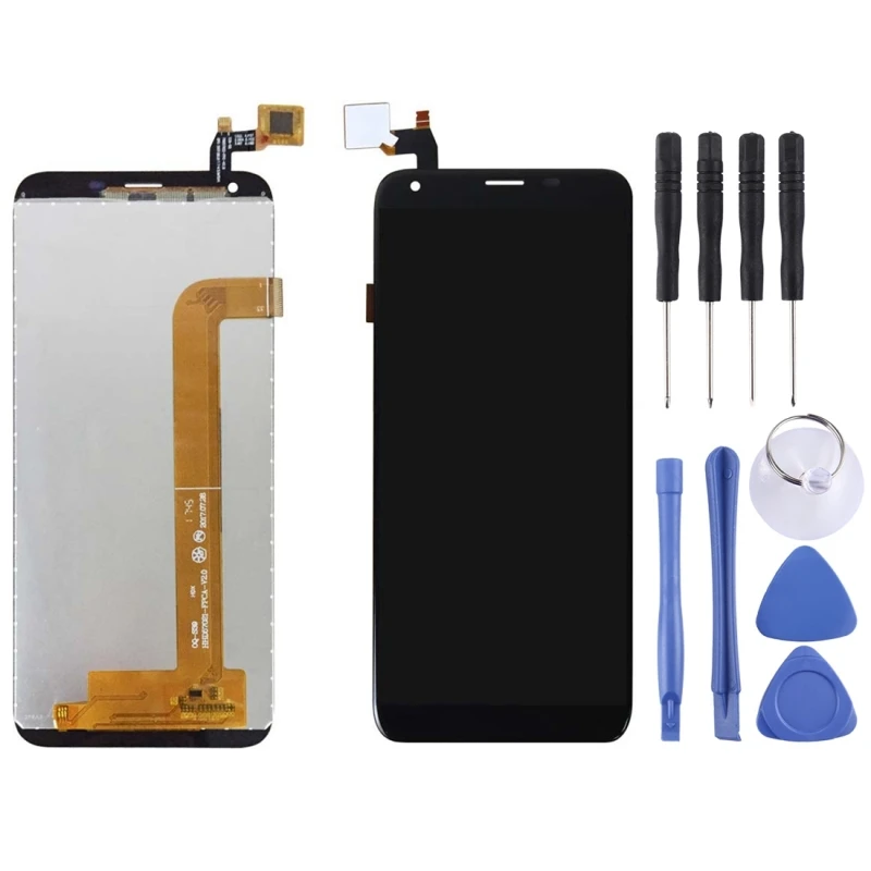 

High Quality LCD Screen and Digitizer Full Assembly Lcd Replacement Glass For OUKITEL K5 With Tools