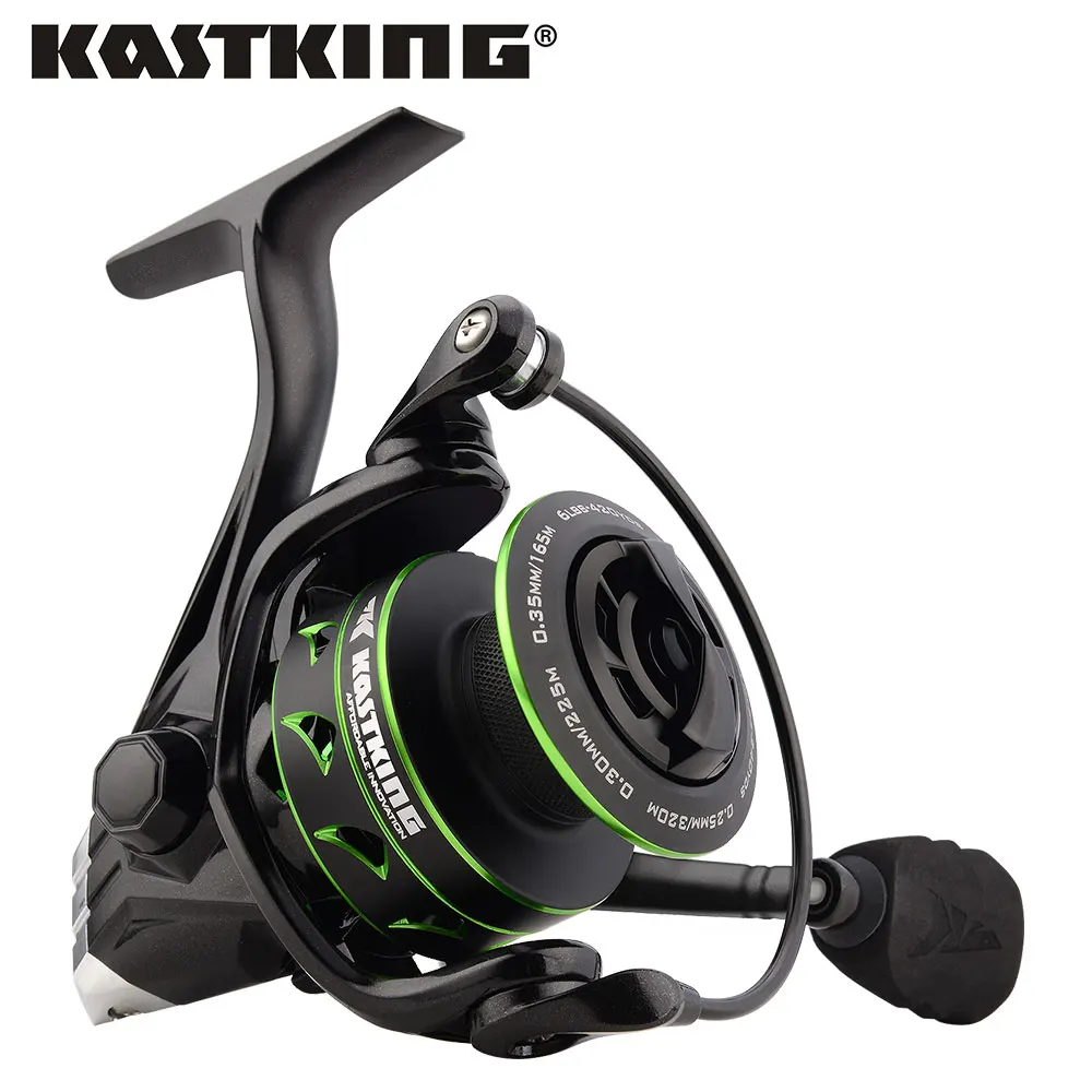 Карбоновая спиннинговая катушка KastKing Eagle Max Drag 10 кг для ловли рыбы в пресноводных