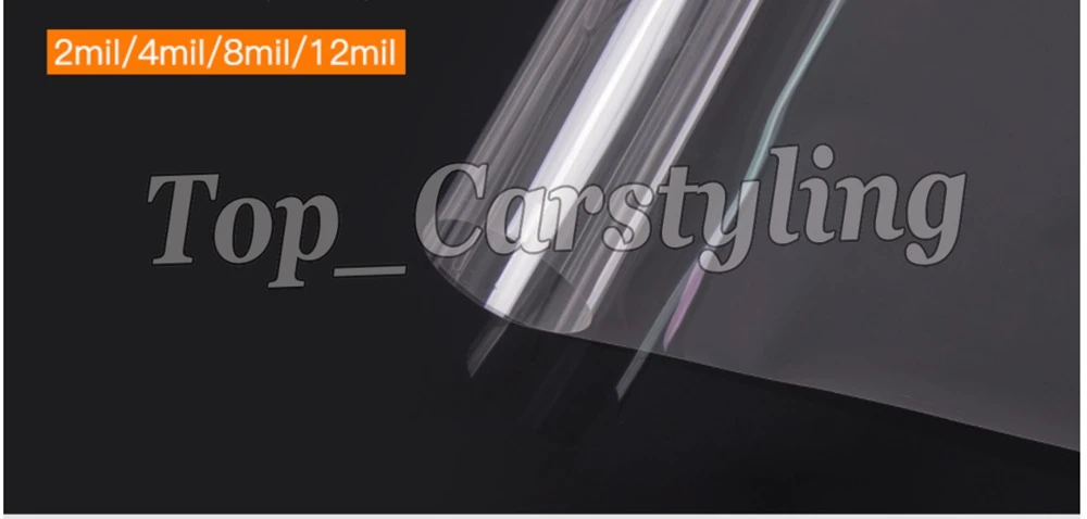 Mil Clear Vinyl Shatterproof Safety Window Film foil stickers  (11)