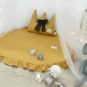 

120cm Cutton Kids Play Game Mat Baby Rug Floor Cotton Crawl Mat Tapete Para Bebe Carpet in the Nursery Kid Carpet Play Cloth