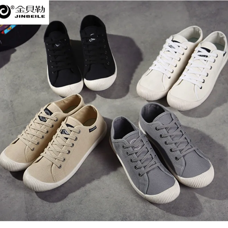 

Sneakers 2018 new pair of lovers low canvas walking shoes outdoor light air breathing fitness sports shoes for men's shoes