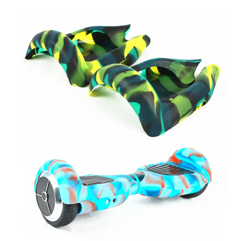 

Anti-Scratch Silicone Case 6.5inch Hoverboard Cover Rubber Protector case for 6.5" Electric Self Balance Scooter kateboard Cover