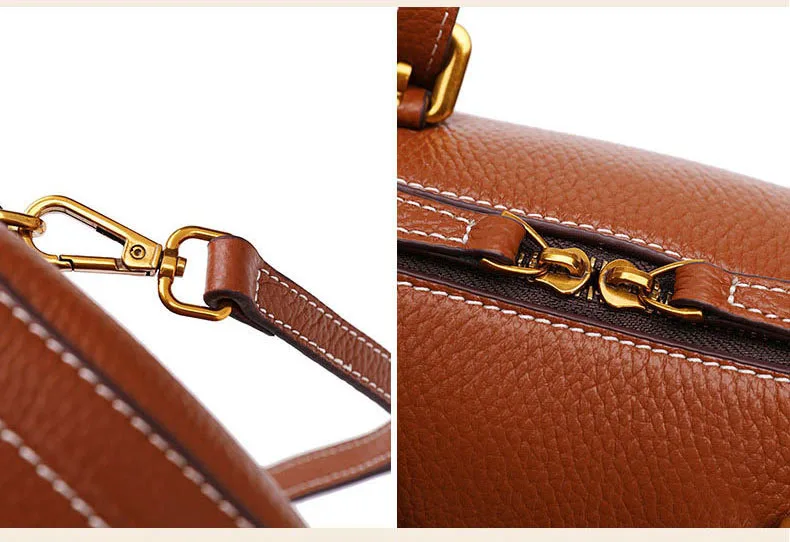 High-end quality Real leather women's handbags fashion bags ladies bags 2018 luxury handbags women bags designer (9)