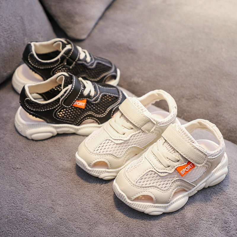 2019 New Arrival Boys Sandals Children Casual Shoe for Girls Closed Toe Sandals for Little Sport Kids Summer Shoes Size 21-30