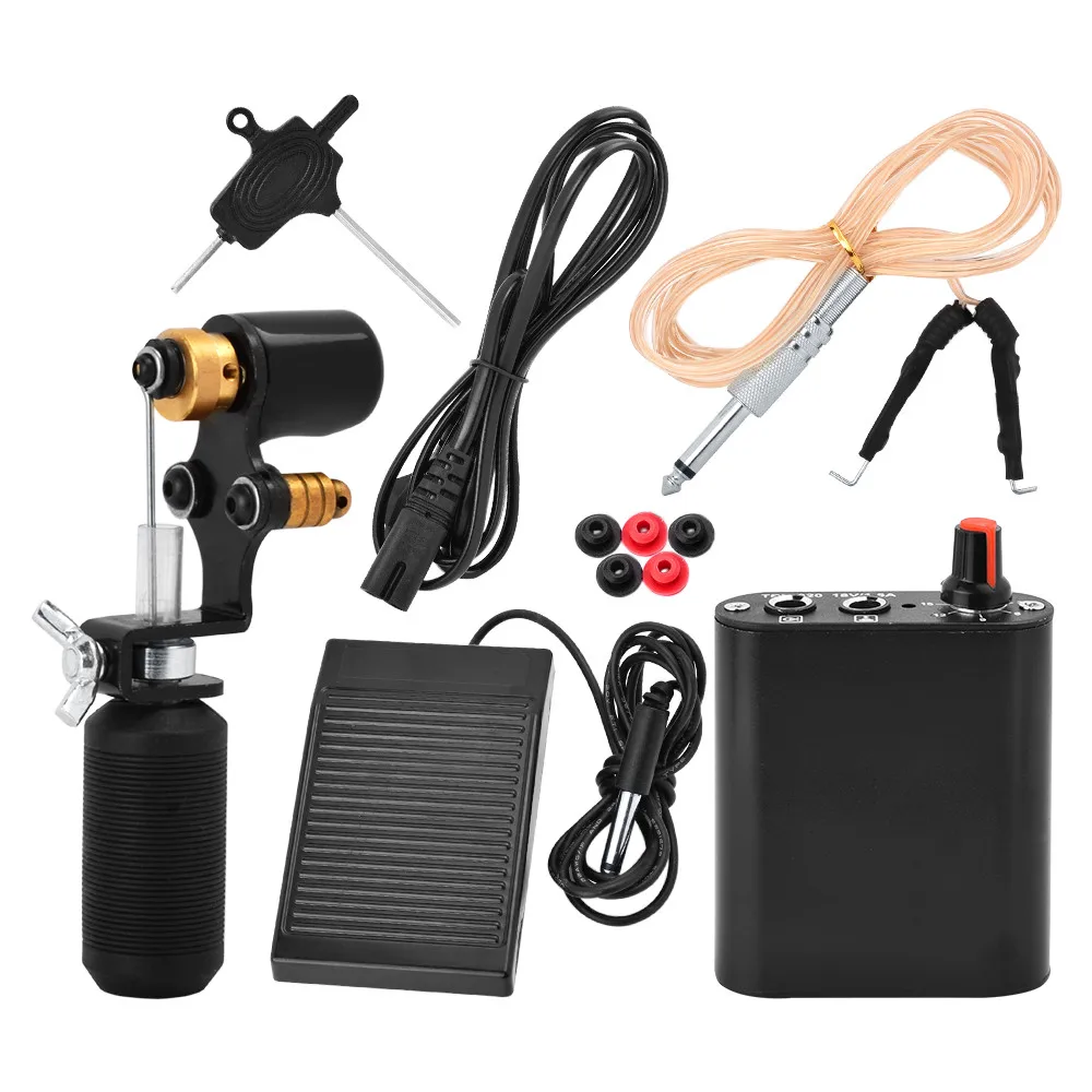 Tattoo Kit Machine Set Tatuagem Para Tatuar Professional Tatuar Kit Tatouage Professionel Maquina De Tatuagem Kit Tatua Tatuajes