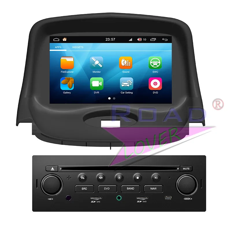Cheap Winca S200 Android 8.0 Car Radio DVD Player Audio For Peugeot 206 Stereo GPS Navigation Automagnitol 2 Din 7" Auto Radio 1